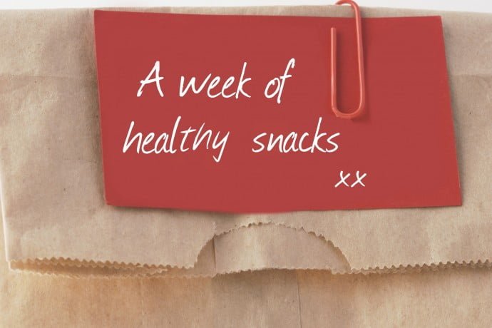 A week of healthy snacks
