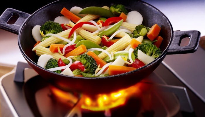 Un sauté aux légumes