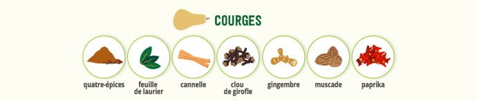 Courges & épices