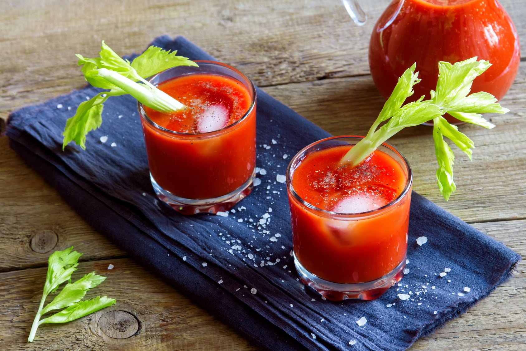 Mocktail de tomate et de céleri
