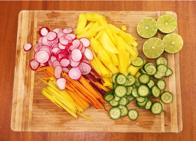 vegetarian poke recipe from MissFresh