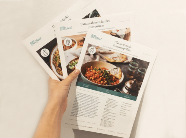 Recettes des compagnies de meal kits