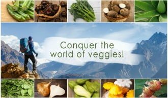 Conquer the world of veggies