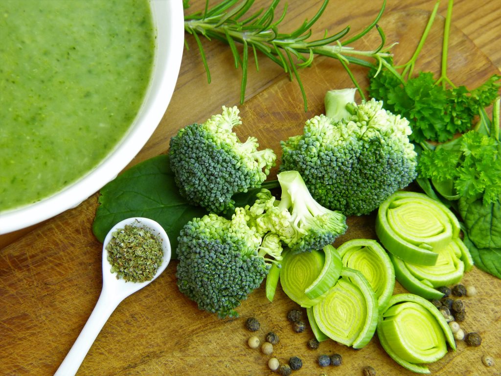 Soup and Broccoli