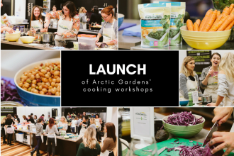 Launch of Arctic Gardens' cooking workshops