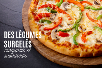 Des légumes surgelés croquants et délicieux