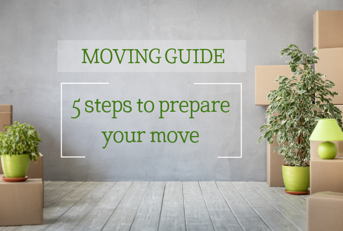 MOVING GUIDE - 5 steps to prepare your mve