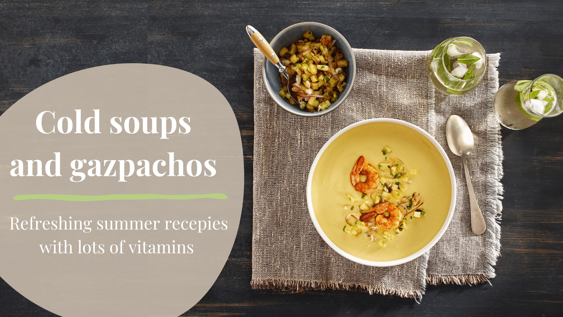 Cold soups & gazpachos our sunny recipes Arctic Gardens