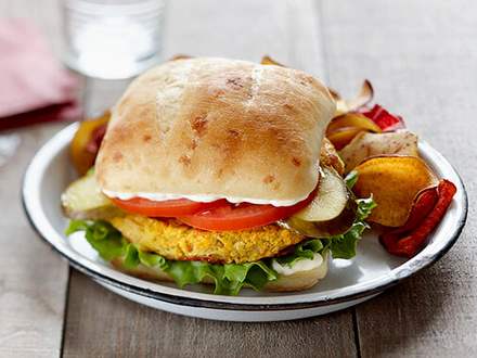 Burger de légumes