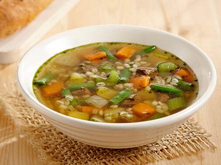 Beef and barley soup