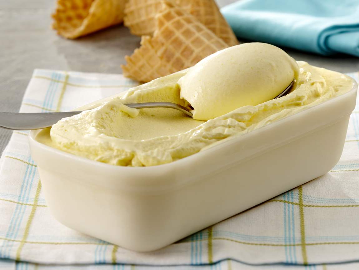 Crème glacée au maïs