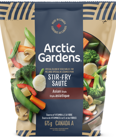 Légumes pour sauté style asiatique