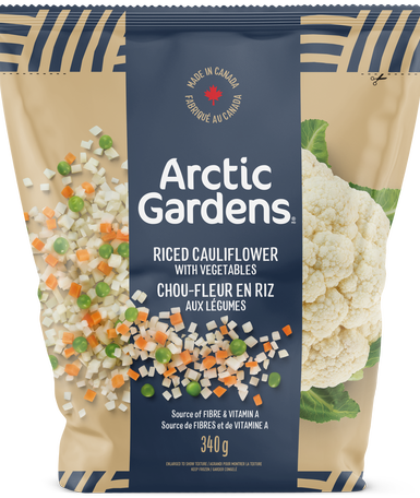 Chou-fleur en riz aux légumes