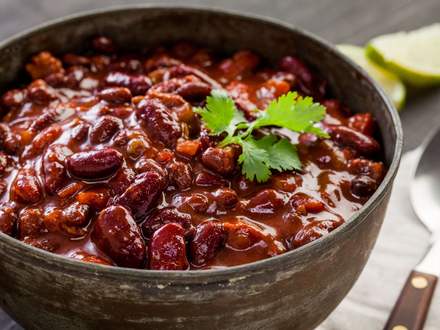Chili with 2 legumes