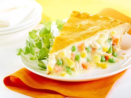 Chicken & Vegetable pot pie