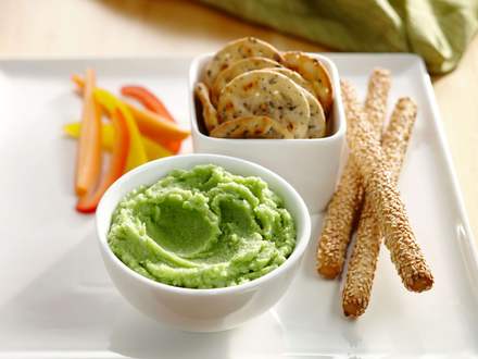 Hummus de brocoli