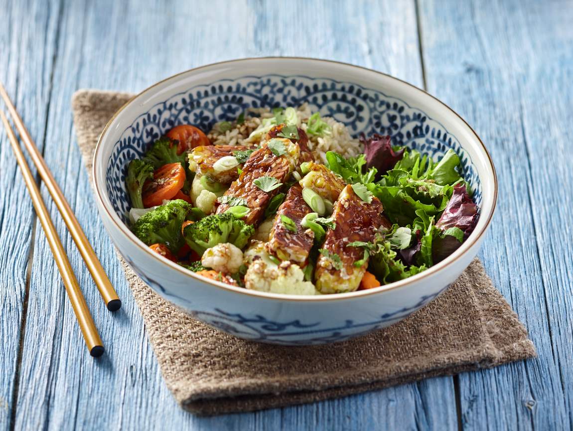 Californian veggie Buddha bowl