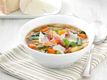 Garden Vegetable Soup - Italian Style