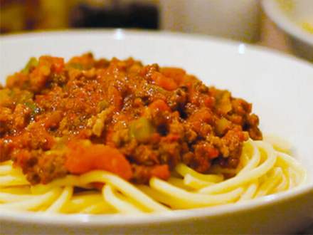 Sauce bolognaise au porc cuisson lente