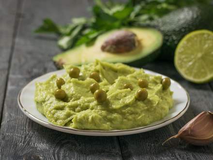 Guacamole aux pois