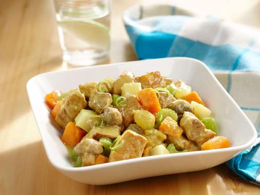 Caribbean slowcooker pork stew
