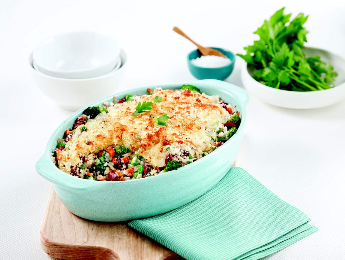 VEGETABLE CRISPY GRATIN