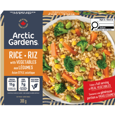 Rice with Vegetables Asian Style