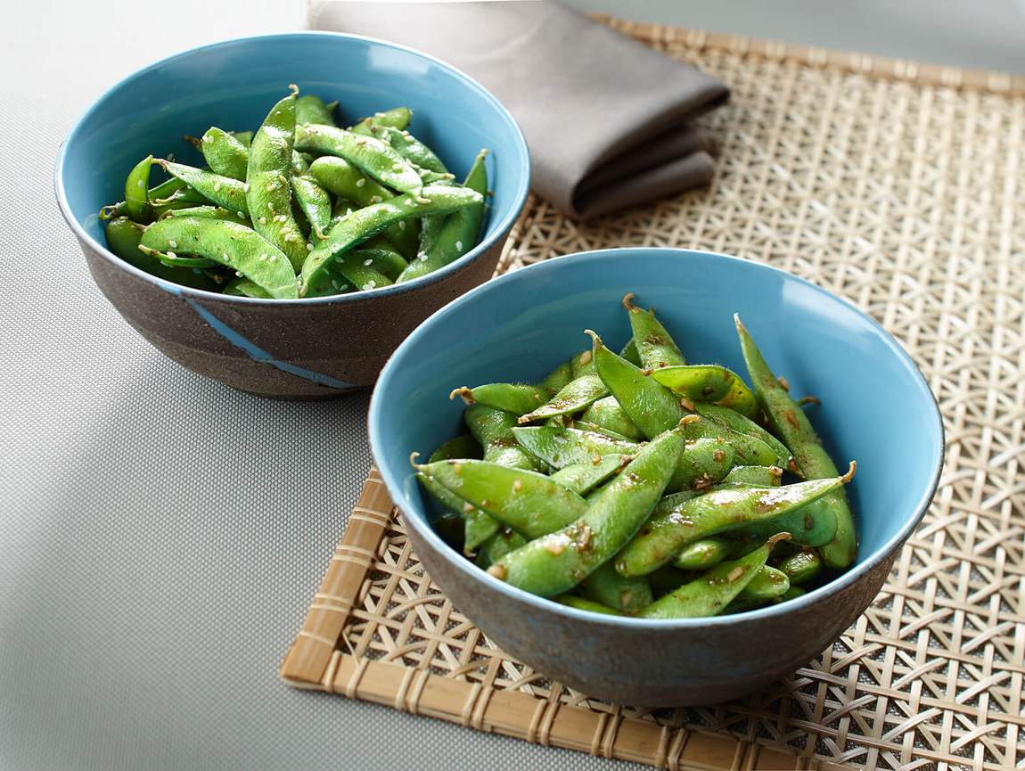 Edamame au soya et au gingembre