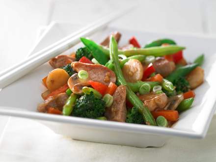 Asian Style Ginger Pork Stir Fry