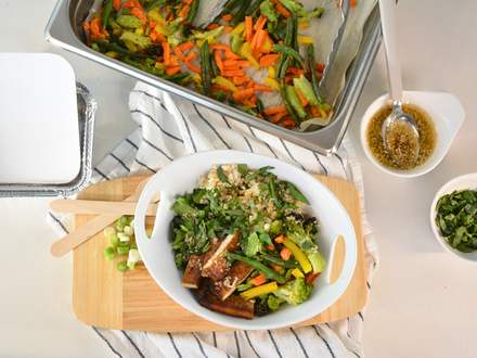 Vegetables Buddha Bowl