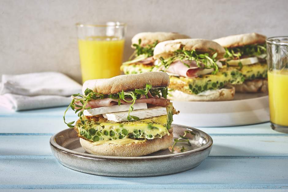 Easter egg breakfast sandwich | Arctic Gardens