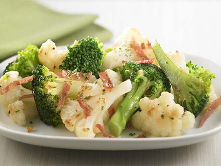 Roman Style Broccoli and Cauliflower