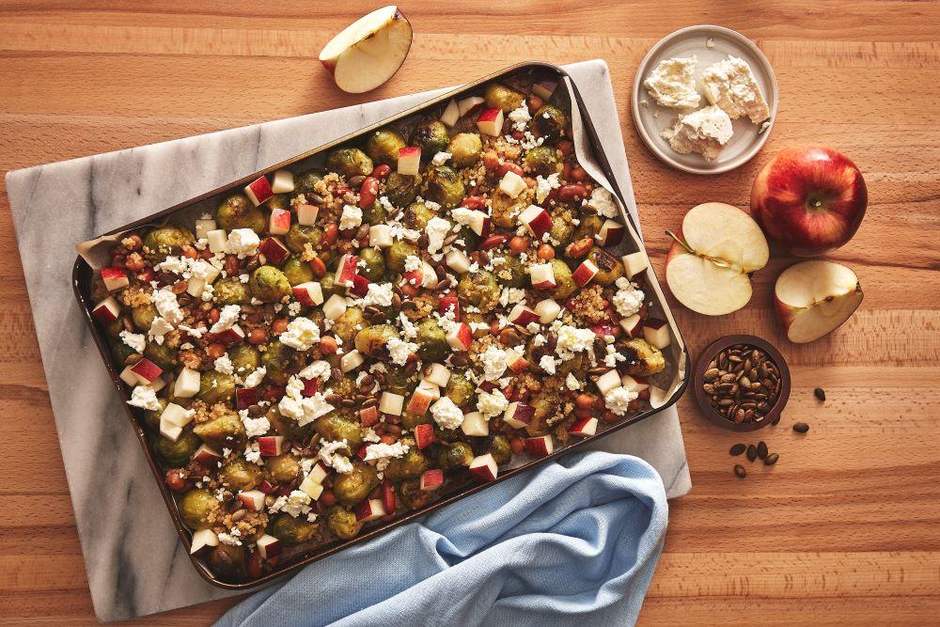 Roasted Brussels sprouts with apples | Arctic Gardens