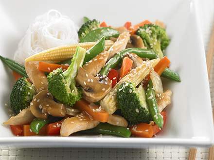 Oriental Chicken and Vegetable Stir-Fry